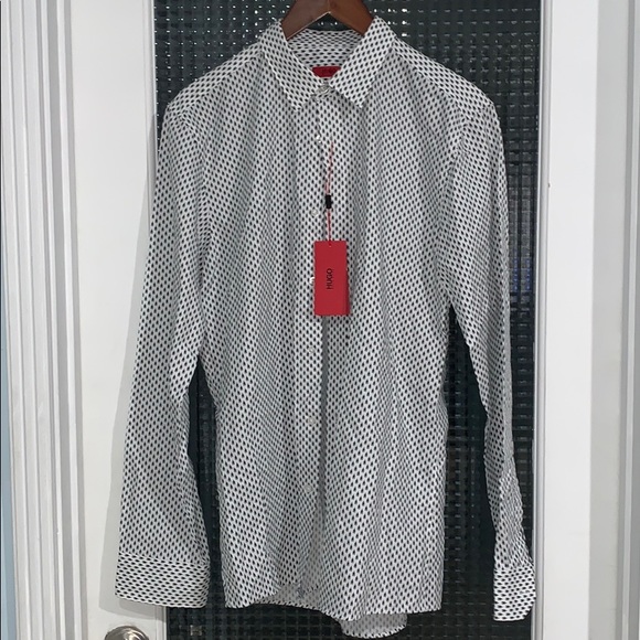 Hugo Boss Other - NEW Hugo Boss Men’s Ultra Slim Fit Dress Shirt Med